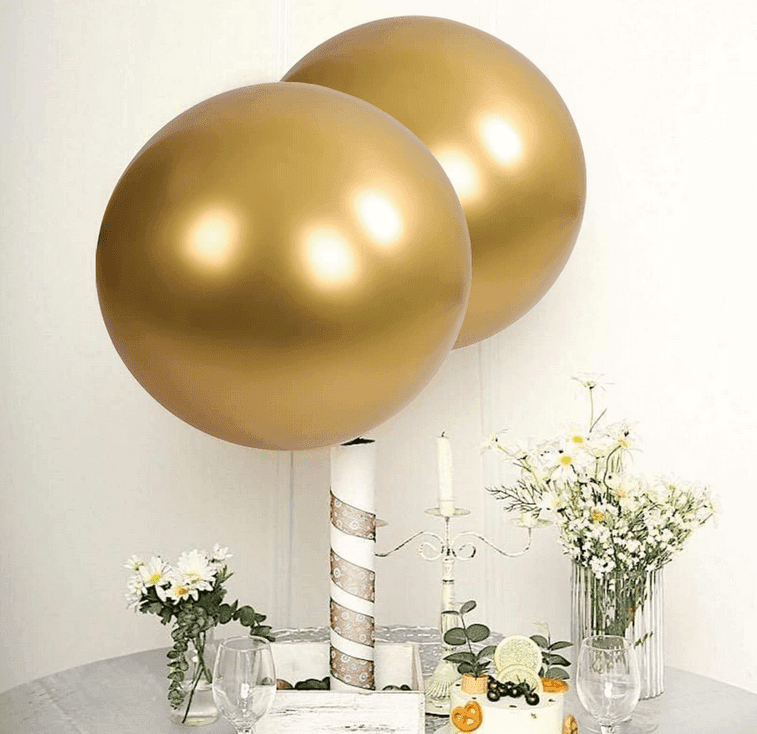 Extra Large Balloons - all colors (pack of 5pcs)