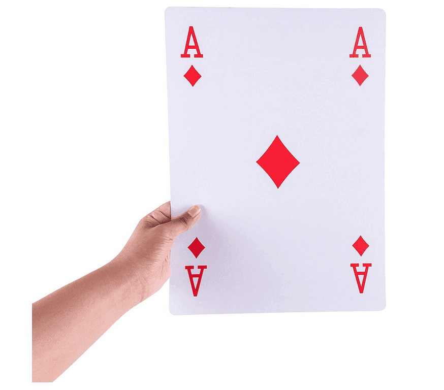 Jumbo Playing Card (3 sizes)