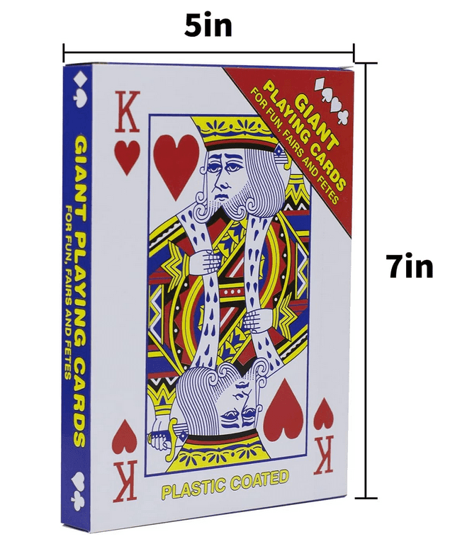 Jumbo Playing Card (3 sizes)
