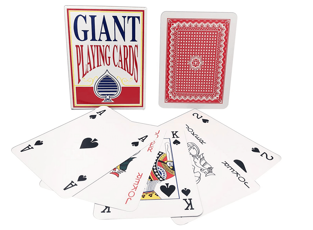 Jumbo Playing Card (3 sizes)