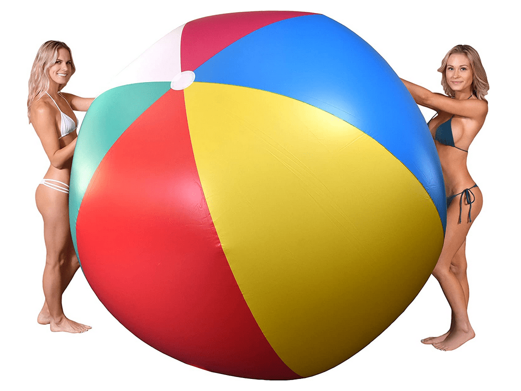 Giant Inflatable Beach Ball (3 sizes)