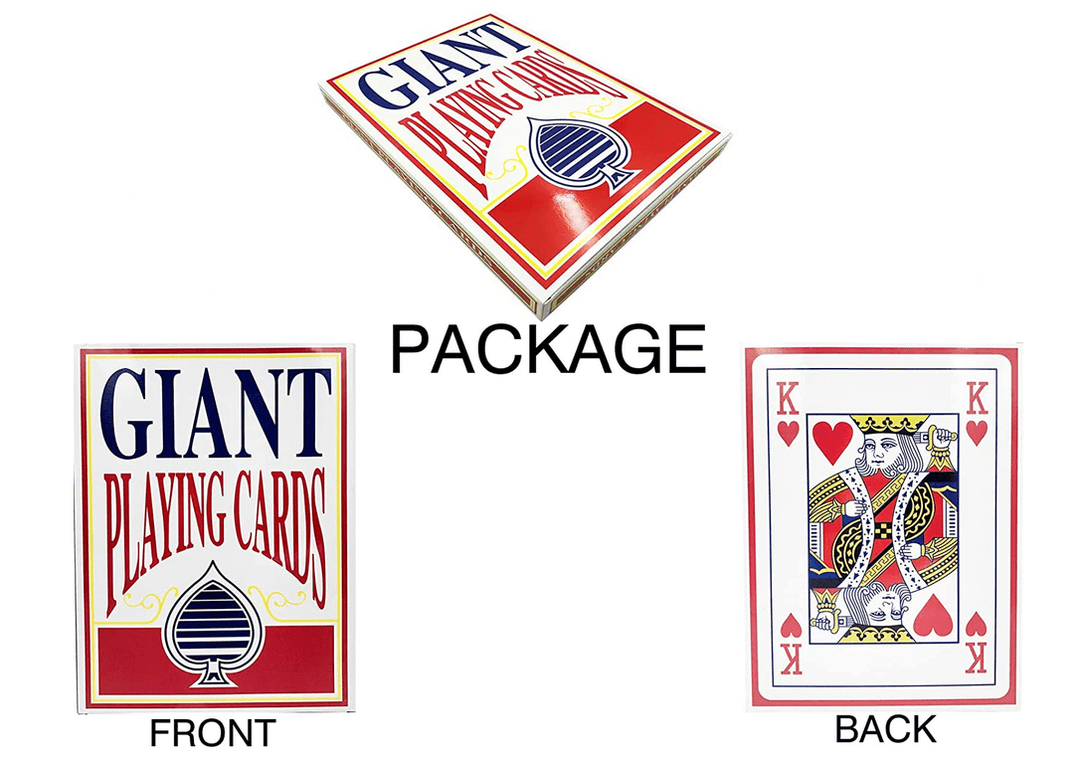 Jumbo Playing Card (3 sizes) - BigStuff.ae